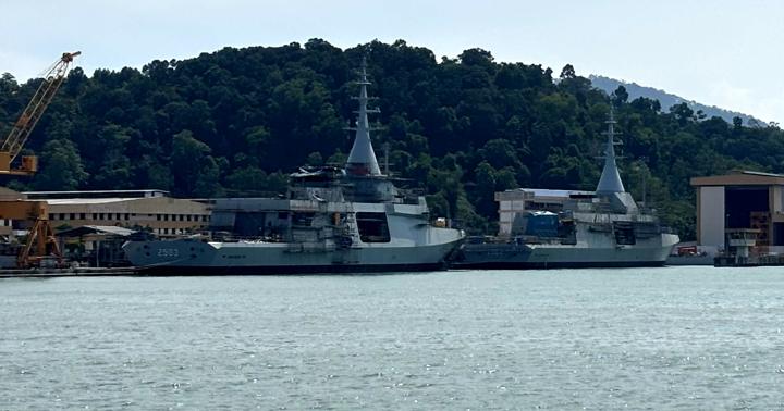 Boustead Naval Shipyard at Lumut, Malaysia